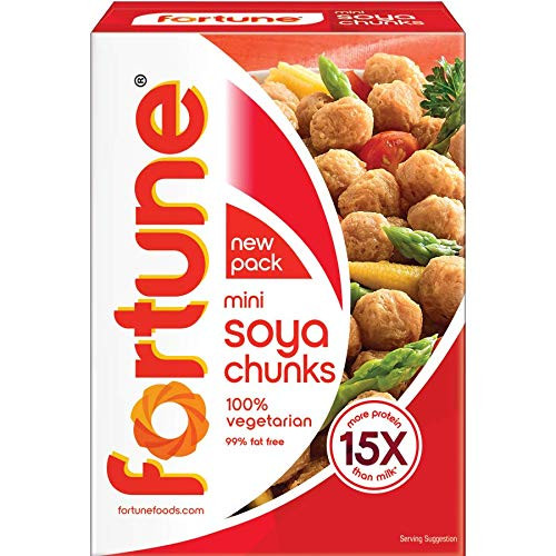 Fortune Mini Soya Chunks 200G (Soya Wadi)