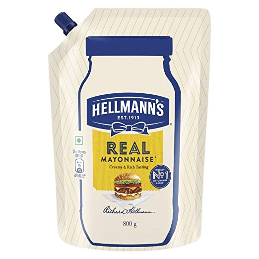 Hellmann's Real Mayonnaise 800G