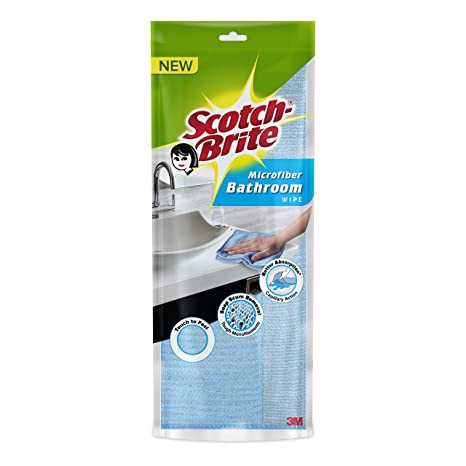 Scotch Brite Microfiber Bathroom Wipe