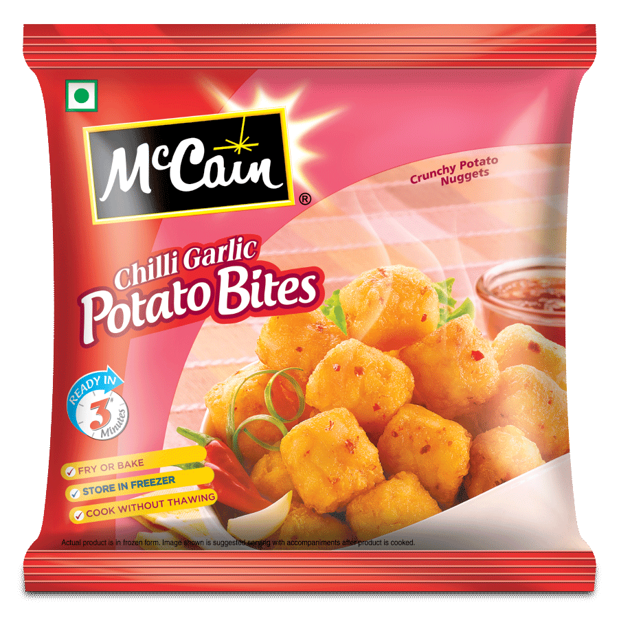 McCain Chilli Garlic Potato Bites 420G