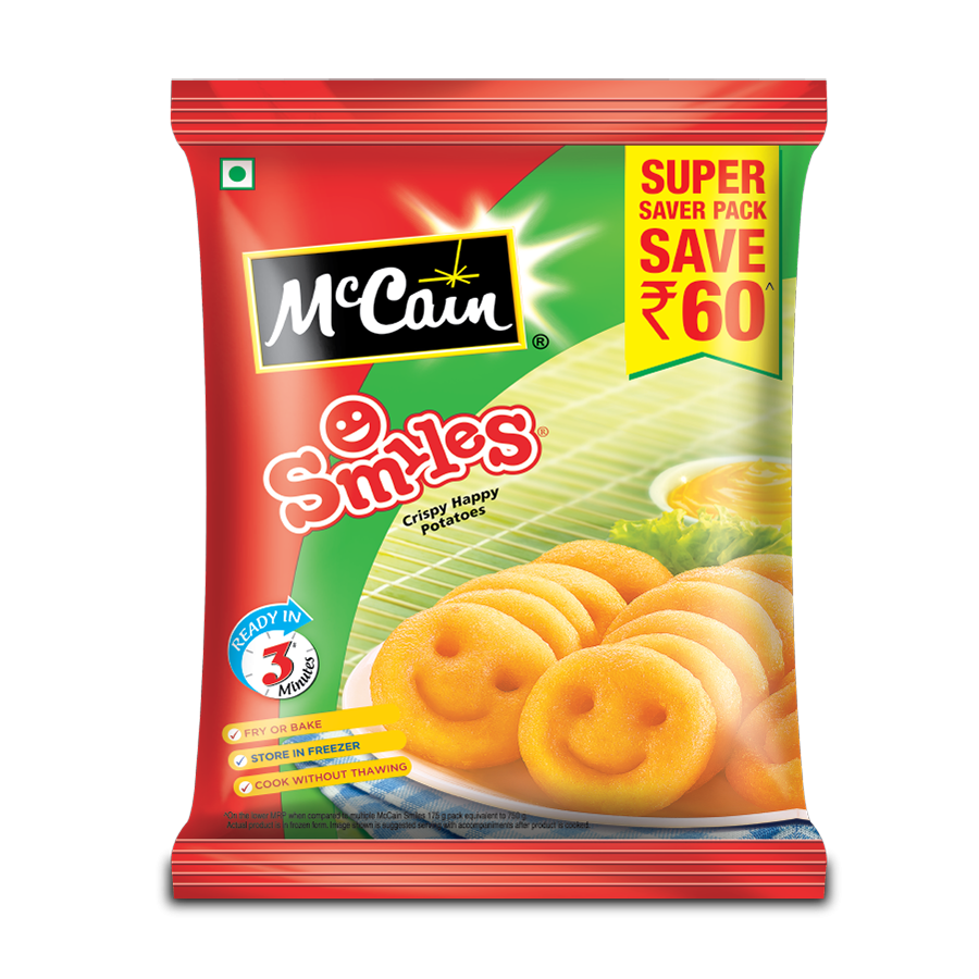 McCain Smiles 1250G