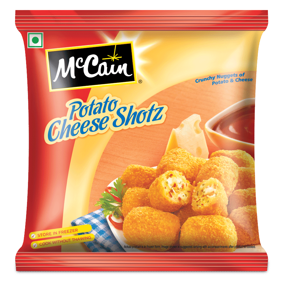McCain Potato Cheese Shotz 400G