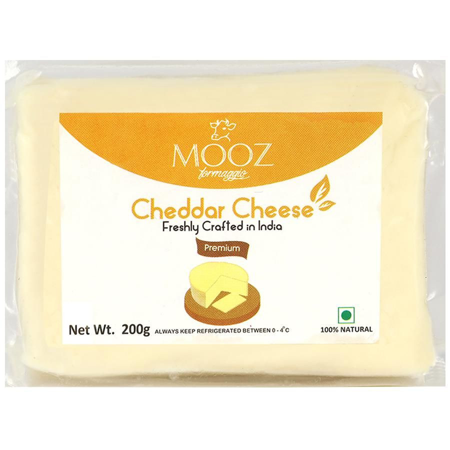 Mooz Cheddar Cheese 200G