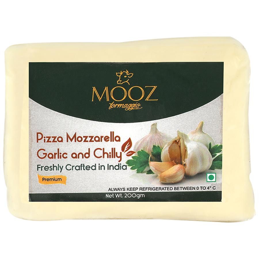 Mooz Garlic & Chilly Mozzarella 200G
