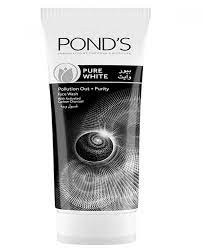 Ponds Charcoal White Anti Polution Facewash 150G