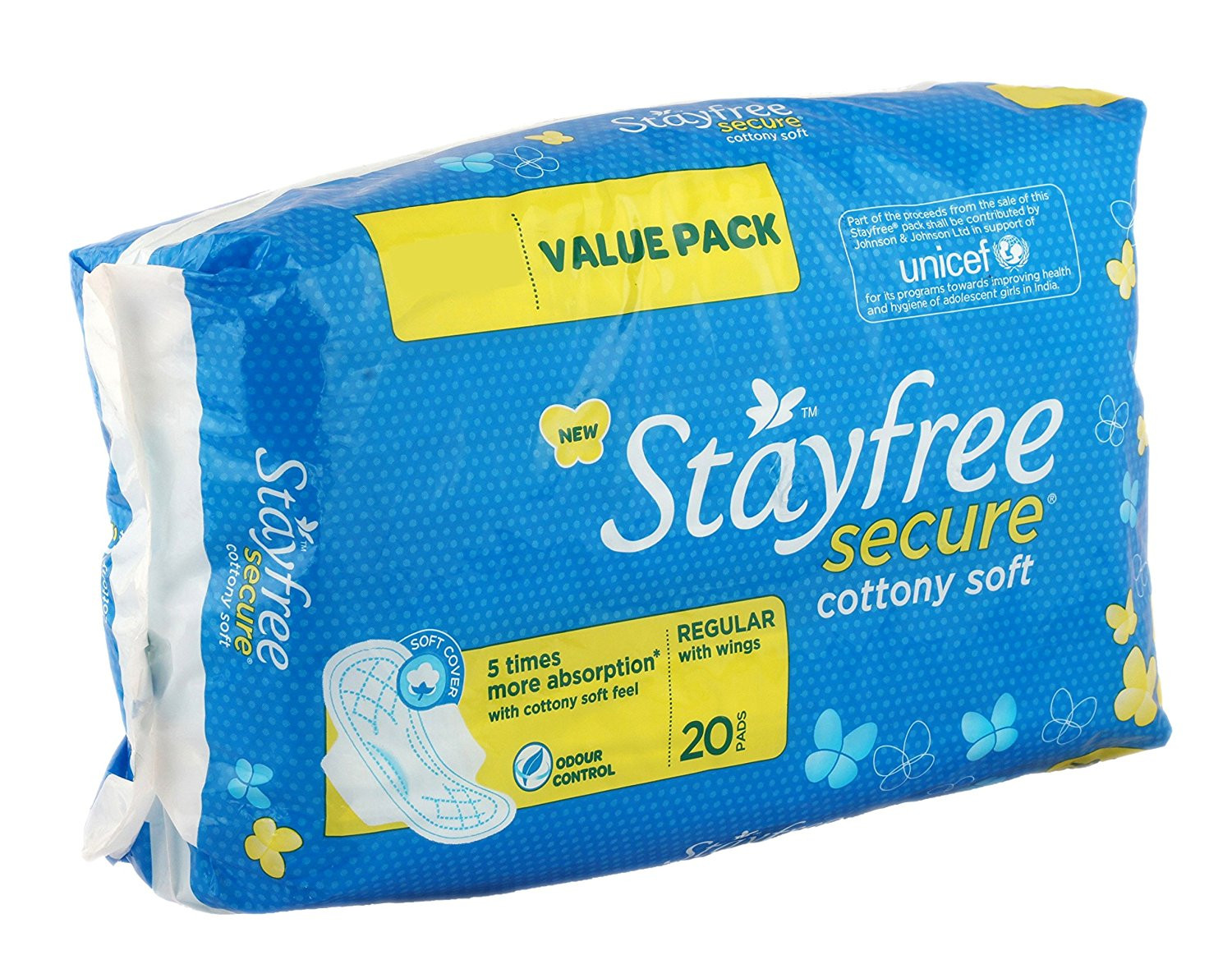 Stayfree Secure Extra Large Pack of 20 