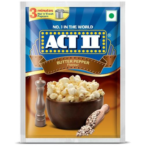 Act 2 Instant Pop Corn Butter Pepper 70G