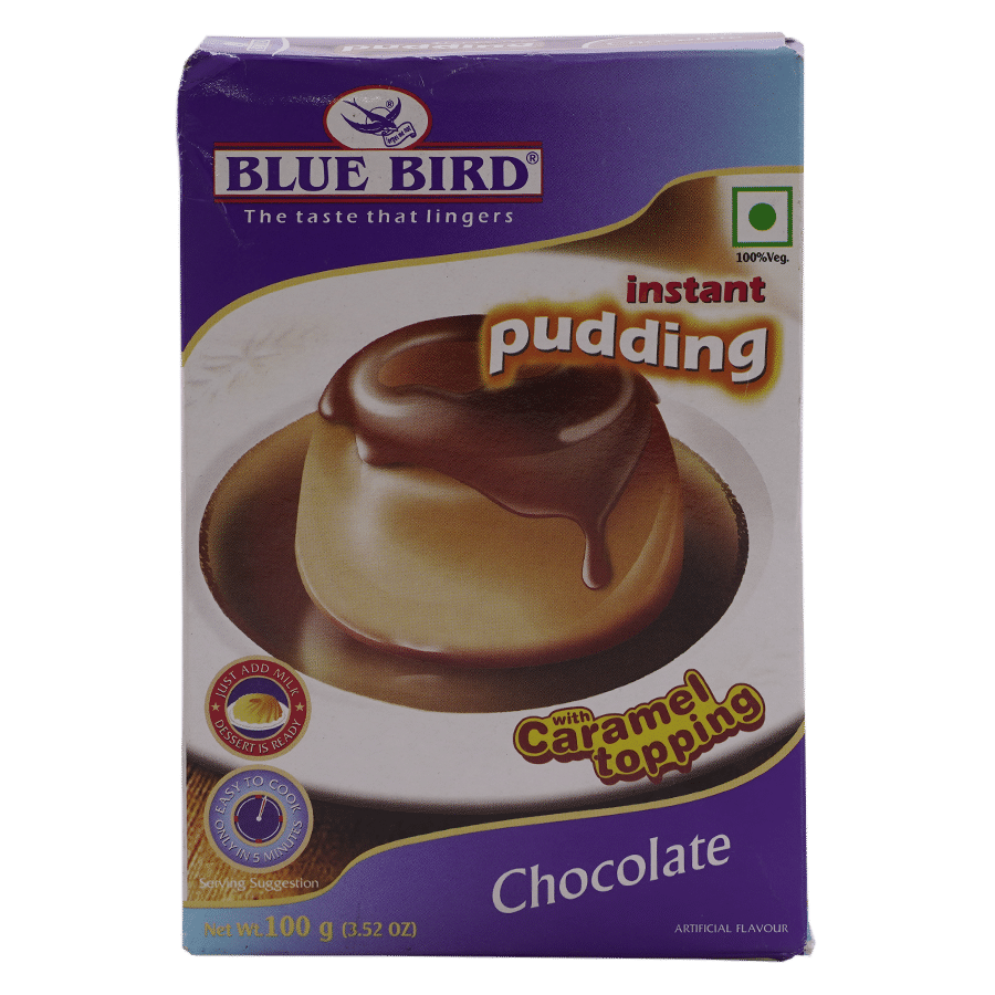 Blue Bird Instant Chocolate Pudding Mix 100G