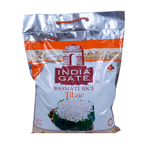 India Gate Tibar Rice 5Kg