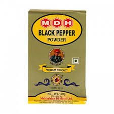 Mdh Black Pepper Powder 100G
