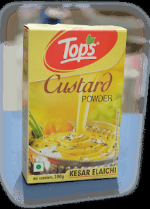 Tops Custard Kesar Elaichi 100G