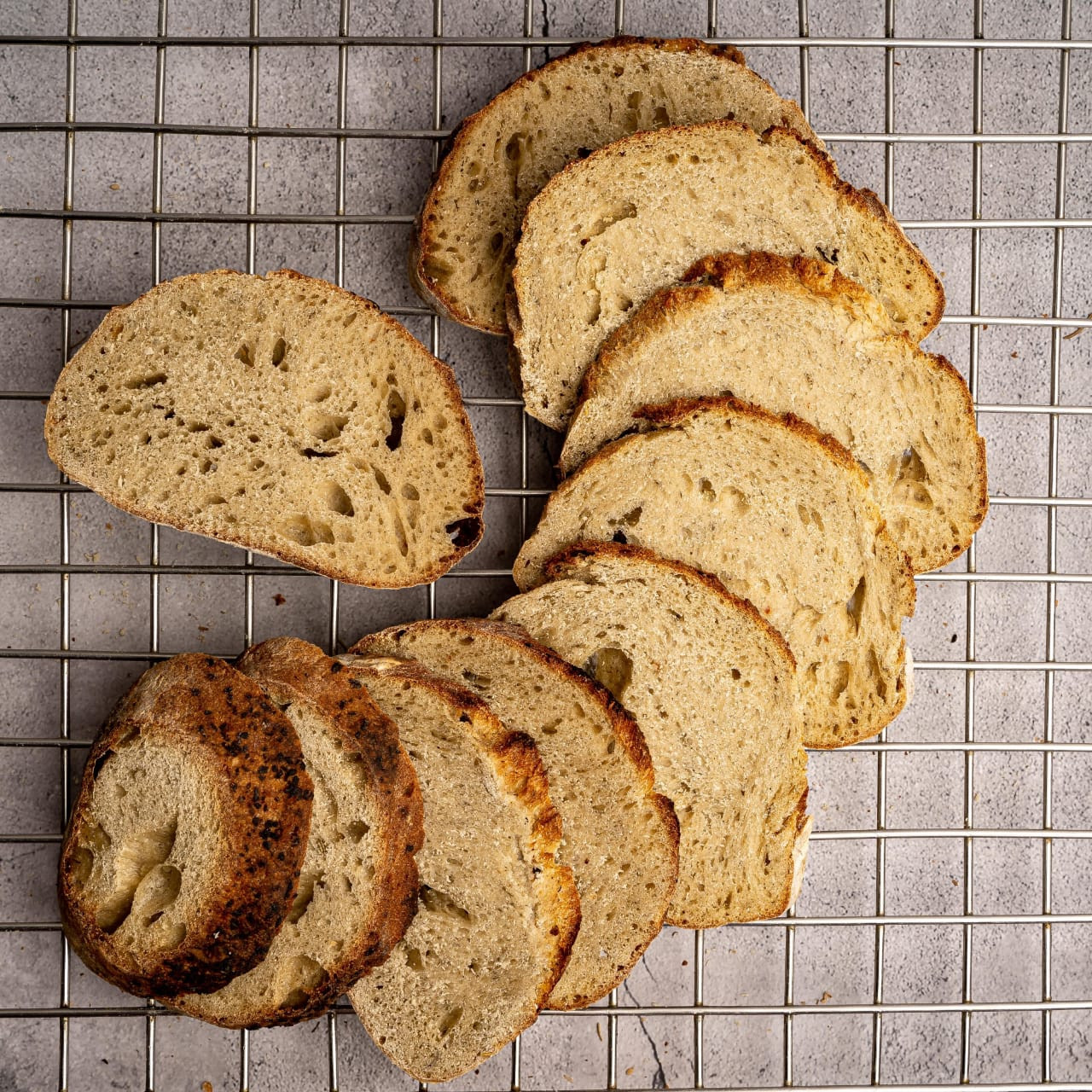 Twb Vegan Garlic Sourdough Bread 750G
