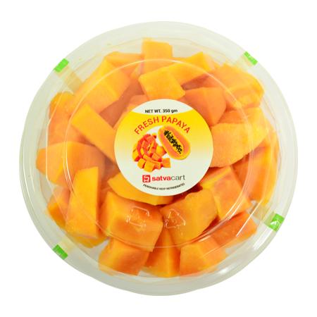 Fresh Cut Papaya 350Gm