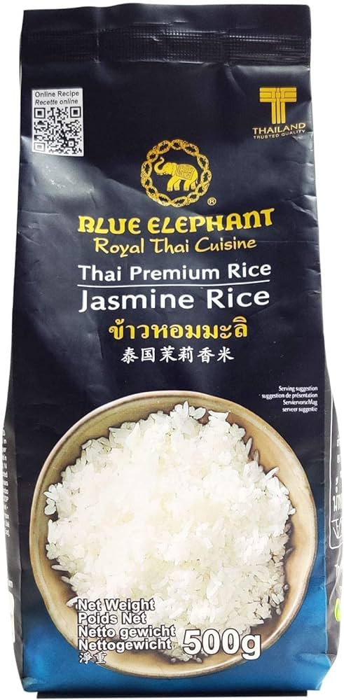 Blue Elephant Premium Thai Jasmine Rice 500G