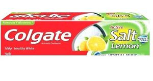 Colgate Toothpaste Active Salt Healthy White Salt & Lemon 100Gm