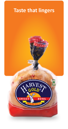 Harvest Gold Sweet Buns 160 Gm (2 Pcs)