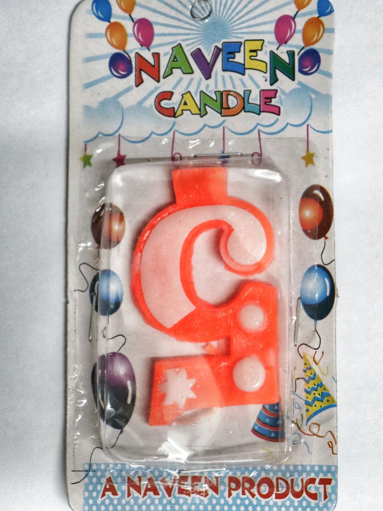 Number Candle - 5