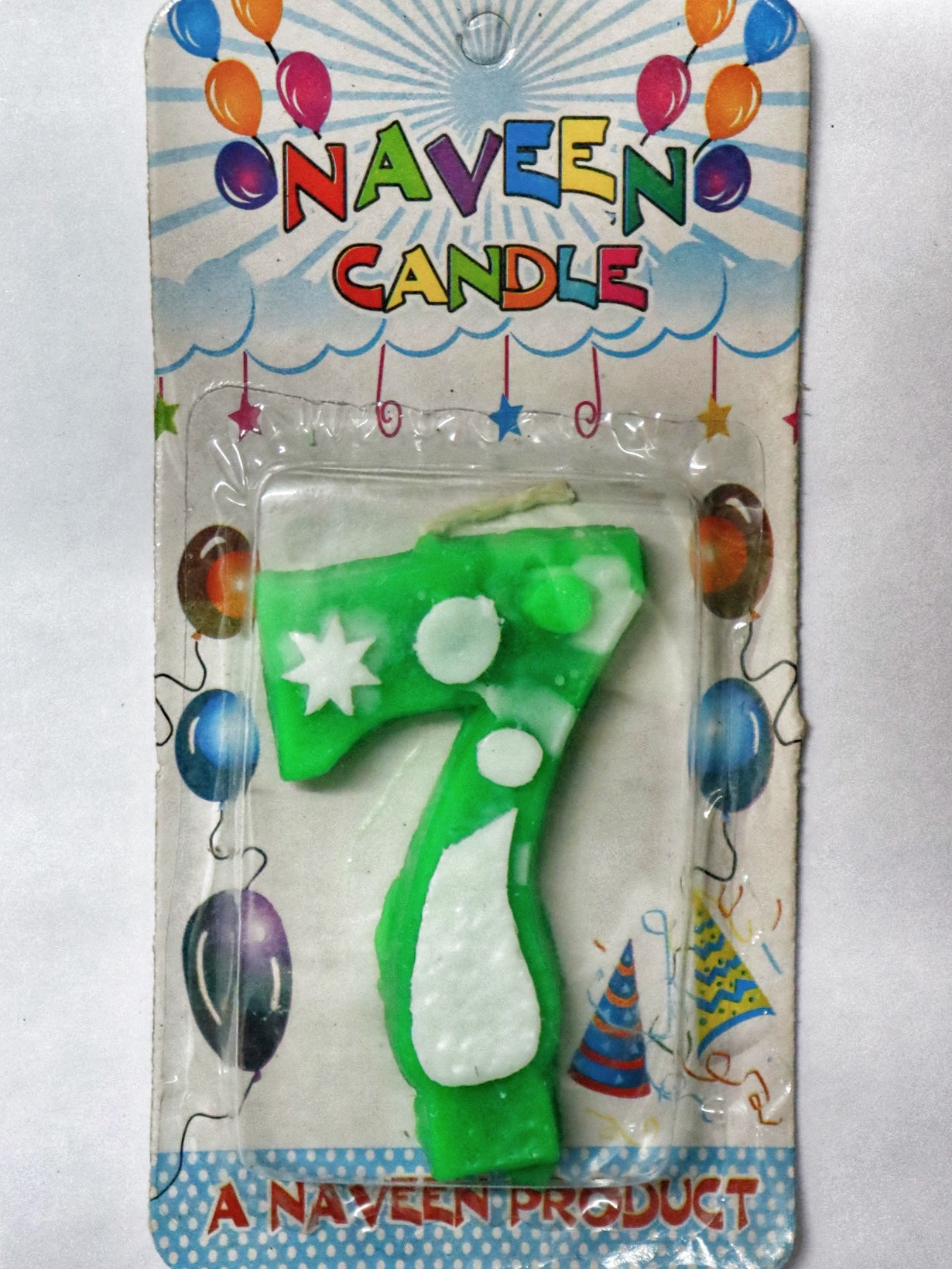 Number Candle - 7