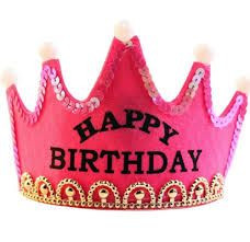 Led Light Crown King Happy Birthday - Pink 1Pc