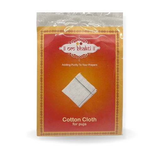 OM Bhakti Cotton Cloth for Puja 1Pc