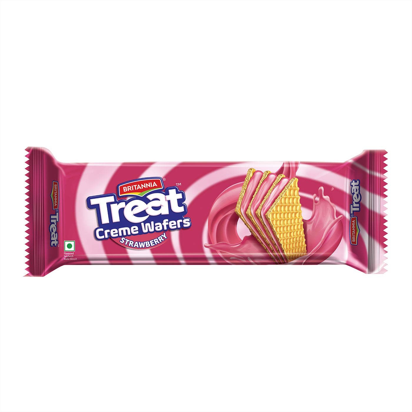Britannia Creme Treat Strawberry Wafers 60G
