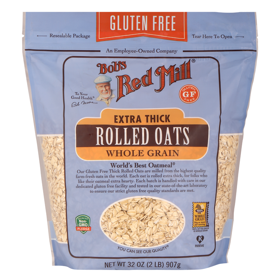 Bobs Red Mill Thick Rolled Oats 907G
