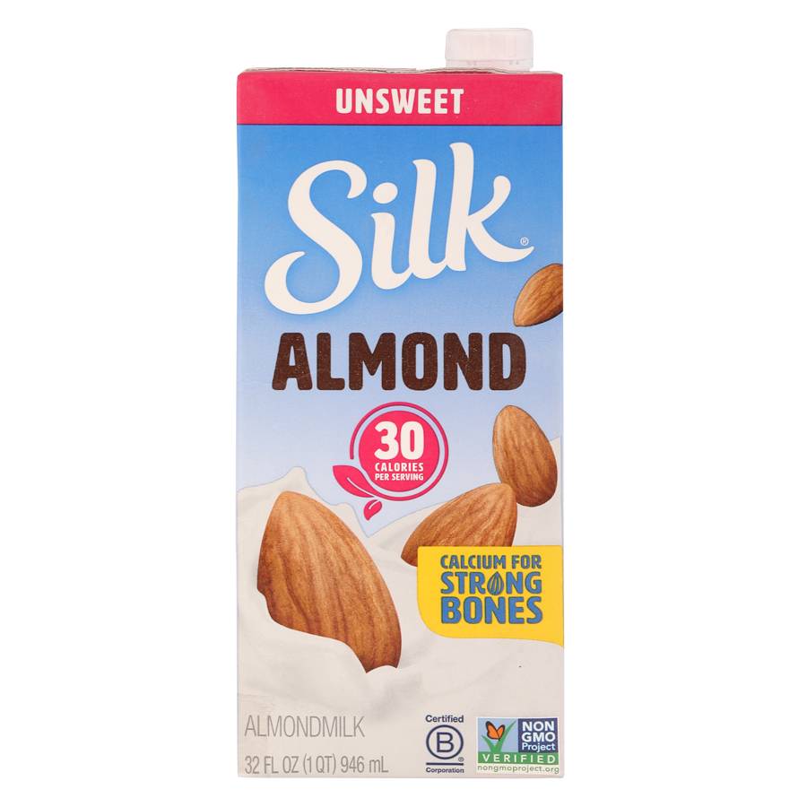 Silk Unsweetened Almond Milk 946ML