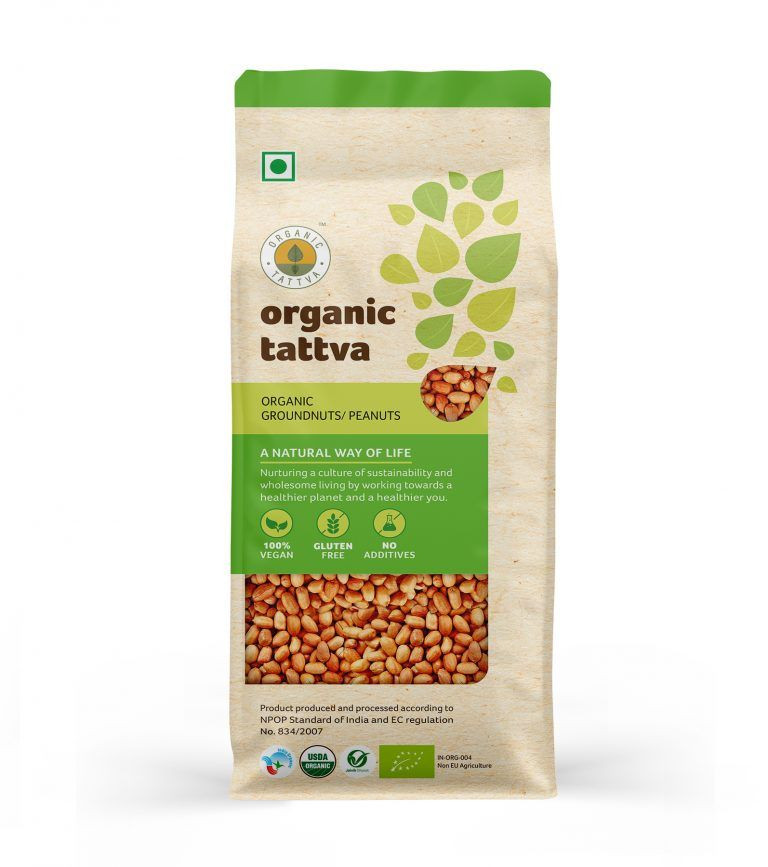 Organic Tattva Groundnuts/ Peanuts 500G