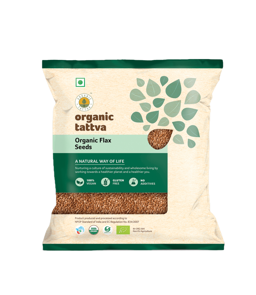 Organic Tattva Flax Seeds 100G