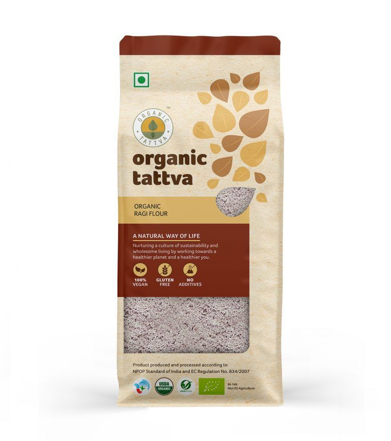 Organic Tattva Ragi Flour 500G