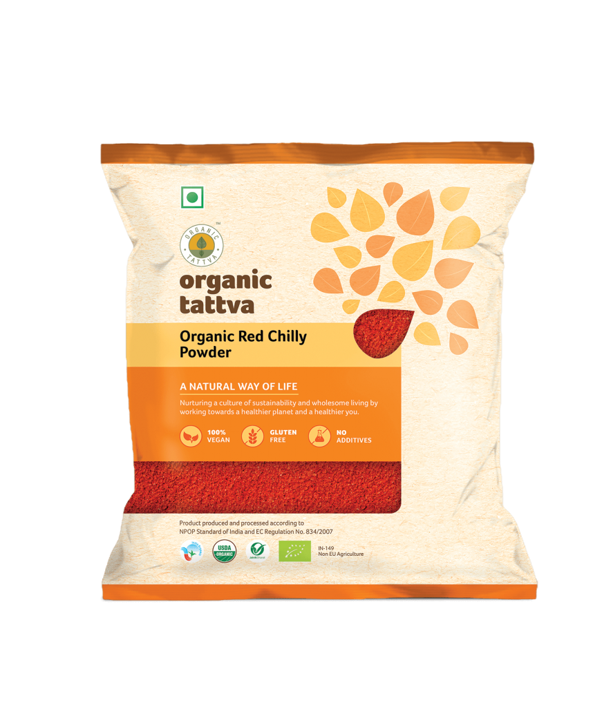 Organic Tattva Red Chilly Powder 100G
