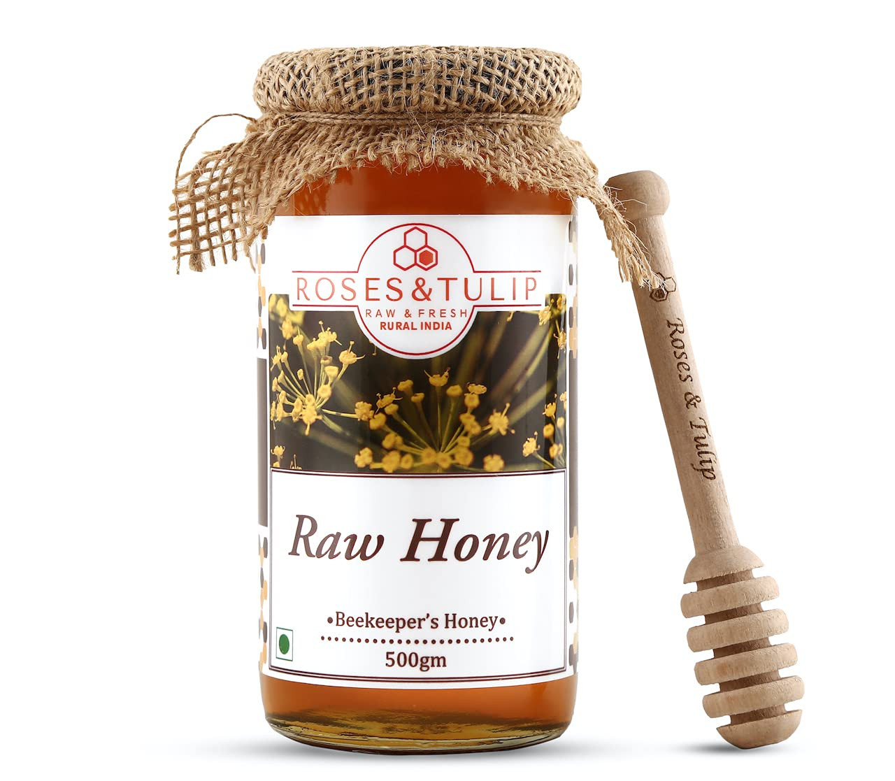 Roses And Tulip Raw Honey 500G