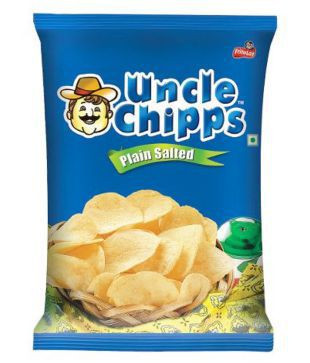 Uncle Chips Plain Salted 66G