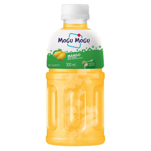 Mogu Mogu Nata De Coco Mango Juice 300Ml