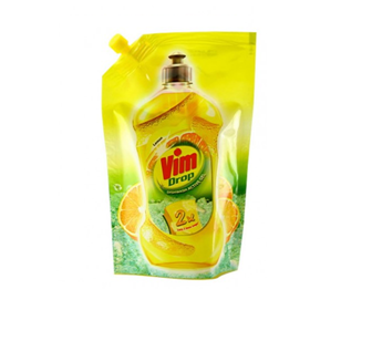 Vim Drop Dish Wash Active Gel Lemon 500Ml