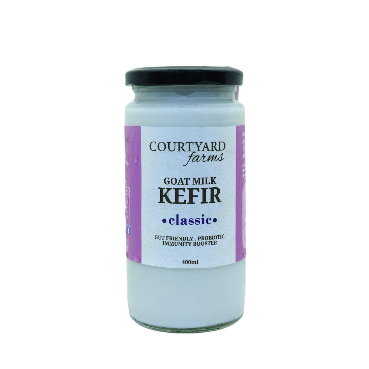 Goat Milk Kefir Classic By Courtyard 400Ml