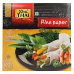 Real Thai Rice Paper Round 22 cm 100G