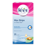 Veet Wax Strips Sensitive Skin 20 Strips