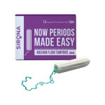 Sirona Premium Digital Tampon Med Flow 12 Pc
