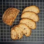 Twb Vegan Multigrain Sourdough Bread 750G