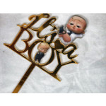 Cake Topper It's Boy 1Pc