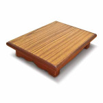 OM Bhakti Wooden Aasan Medium 1Pc