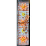 Multicolour Flower Shaped Candles Pack of 4